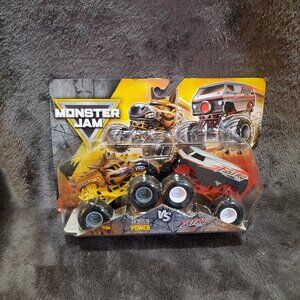Monster Jam 2025 Series 32 Horse Power vs. Fasto 2-Pack 1:64 Scale